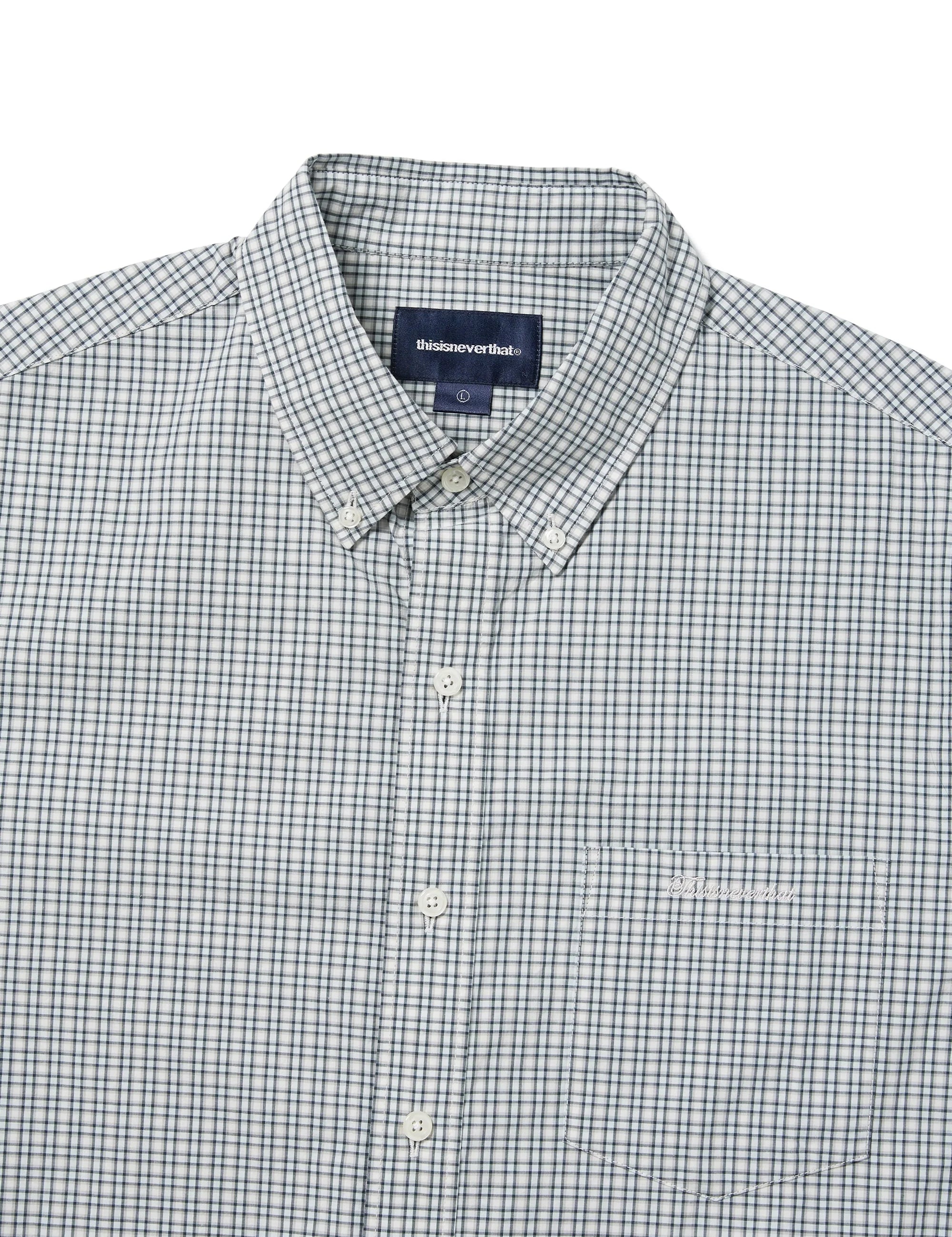 Camisa THISISNEVERTHAT™ Lightweight Plaid Ivory