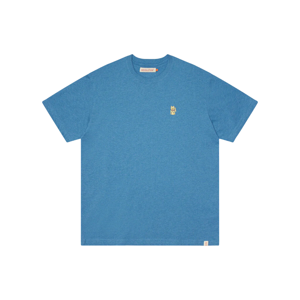 Camiseta Revolution 1366 LUC Blue Melange