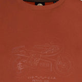 Camiseta PETROL INDUSTRIES Artwork Susitna Warm Chili