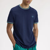 Camiseta FRED PERRY M1588 86A Twin Tipped