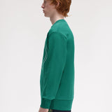 Sudadera FRED PERRY M1605 Chosen By Champions Verde