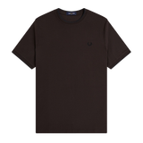 Camiseta FRED PERRY M2397 Piqué Marrón