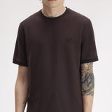 Camiseta FRED PERRY M2397 Piqué Marrón