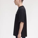 Camiseta FRED PERRY M3481 Oversize Negro