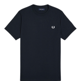 Camiseta FRED PERRY M3519 Ringer Azul Marino
