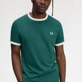 Camiseta FRED PERRY Ringer M3519 Z93 Verde