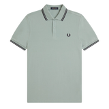 Polo FRED PERRY M3600 71C Silver Blue