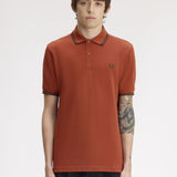 Polo FRED PERRY M3600 81C Brandy / Verde Noche / Verde Noche
