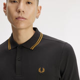 Polo FRED PERRY M3600 85C Anchor Grey / Golden