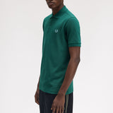 Polo FRED PERRY M6000 Verde / Celeste