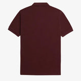 FRED PERRY M6000 Polo Dark Red / Ecru 