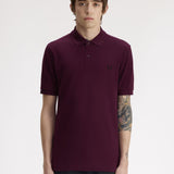 Polo FRED PERRY M6000 84C Plum / Black