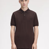 Polo FRED PERRY M6000 86C Marrón Intenso / Negro