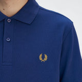 FRED PERRY M6000 Cobalt Shaded / Honeycomb Polo