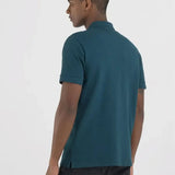 Polo REPLAY de Piqué de Algodón Orgánico Atlantic Green