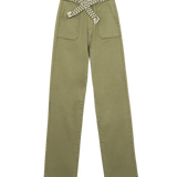 Pantalones LA PETITE ÉTOILE Marisol Kaki