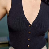 Chaleco LA PETITE ÉTOILE Mayelle Marine