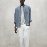 ECOALF Carlos Grey Blue Shirt