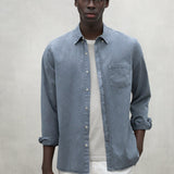 ECOALF Carlos Grey Blue Shirt