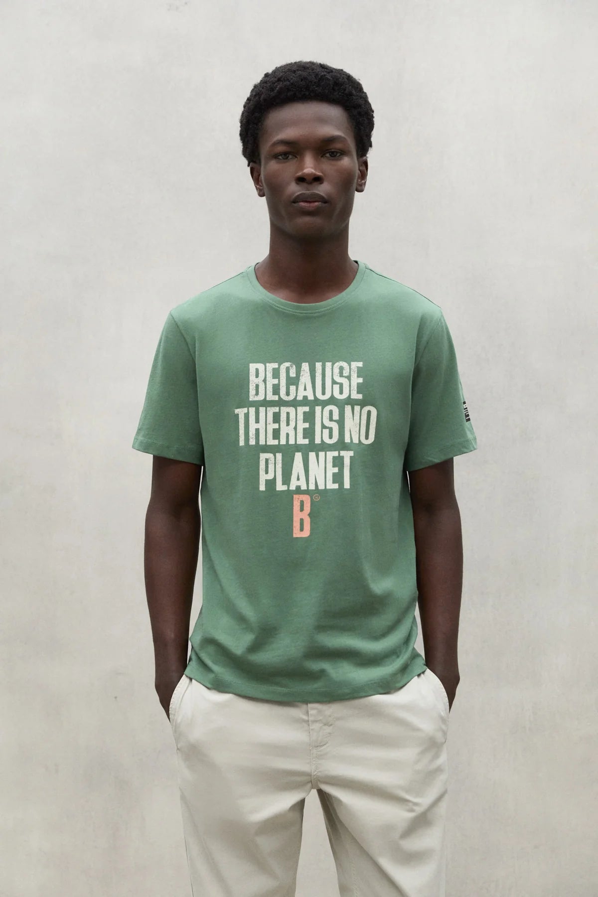 Camiseta de Hombre Ecoalf Mina Verde