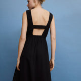 ECOALF Karl Schwarzes Kleid 