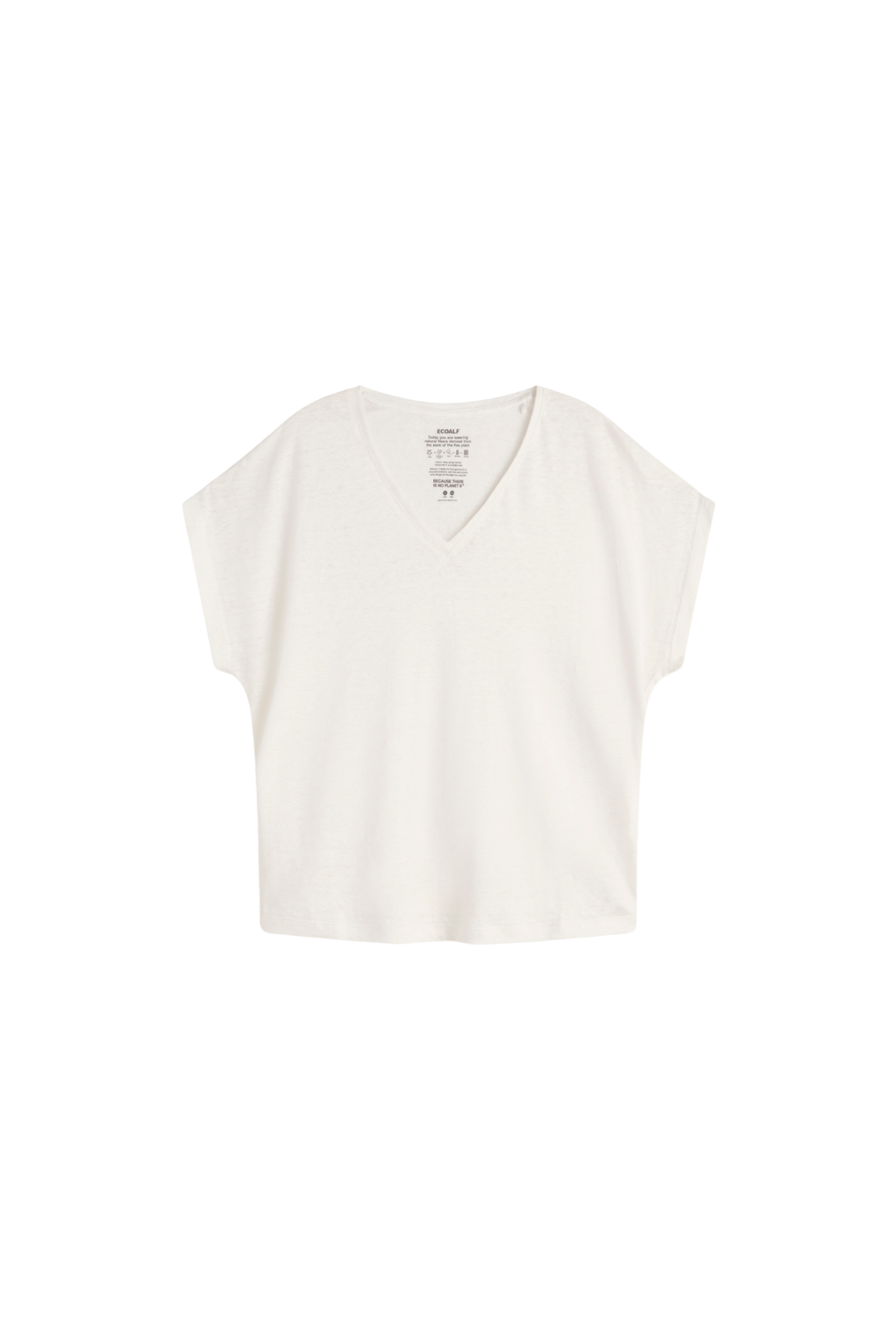 Camiseta ECOALF de Lino Arenda Off White