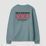 Sudadera BLUE BANANA Unisex Line Mint