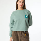 Sudadera BLUE BANANA de Mujer Mint Nature