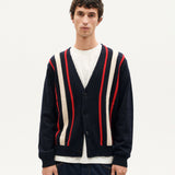 Cardigan THINKING MU Creed Navy