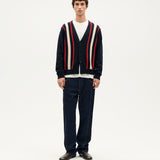 Cardigan THINKING MU Creed Navy