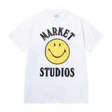 Camiseta MARKET STUDIOS Smiley Mood White