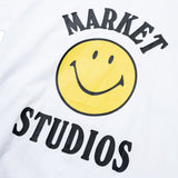 Camiseta MARKET STUDIOS Smiley Mood White