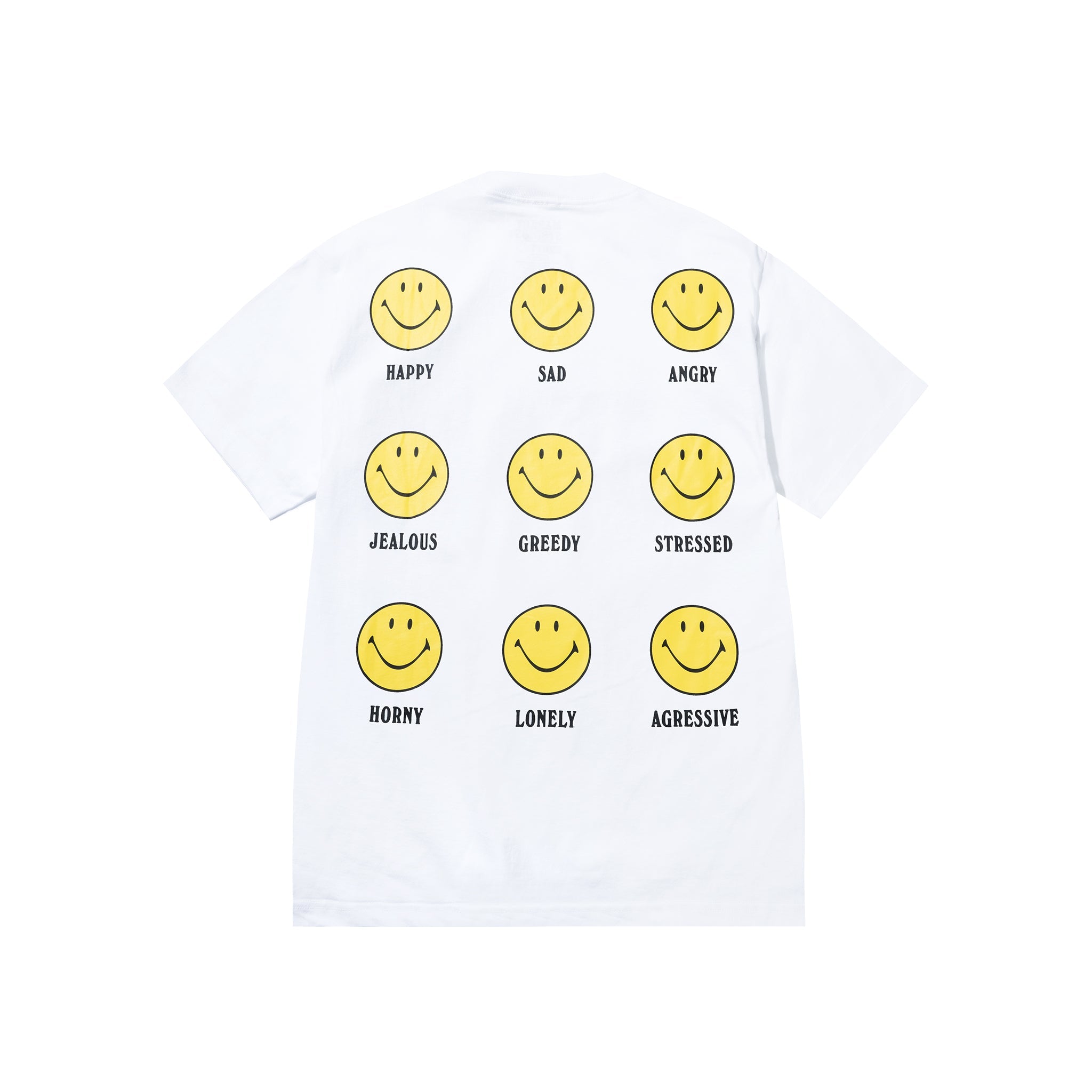 Camiseta MARKET STUDIOS Smiley Mood White