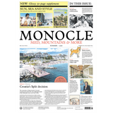 Periódico MONOCLE Med, Mountains & More (Summer 2026)