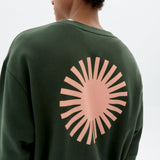Sudadera THINKING MU Leon Sol Contraste Verde