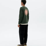 Sudadera THINKING MU Leon Sol Contraste Verde