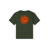 THINKING MU Sol Aaron Bottle Green T-shirt