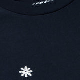 THINKING MU Solsol Marineblaues Zach-T-Shirt