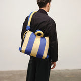 Bolso Mochila ÖLEND Ona Soft Bag Cobalt Lime Stripe