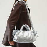 Bolso ÖLEND MiniOna Vegan Leather Bag Silver