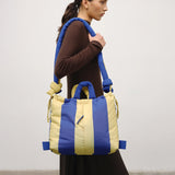 Bolso Mochila ÖLEND Ona Soft Bag Cobalt Lime Stripe