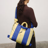 Bolso Mochila ÖLEND Ona Soft Bag Cobalt Lime Stripe