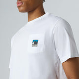 Camiseta THE NORTH FACE Mountain Logo White