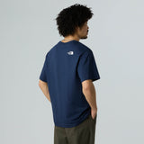 THE NORTH FACE Mountain Logo Summit Navy T-shirt