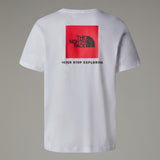 THE NORTH FACE T-shirt Redbox White