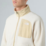 Chaqueta THE NORTH FACE Polar con Cremallera Integral Yumiori Off-Peak White Dune-Gravel  White Dune Gravel