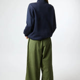 Sudadera BLUE BANANA Unisex Iconic Half Zip Navy