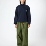 Sudadera BLUE BANANA Unisex Iconic Half Zip Navy