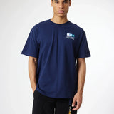 Camiseta BLUE BANANA Unisex Navy Square