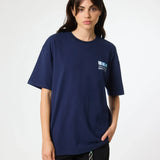 Camiseta BLUE BANANA Unisex Navy Square